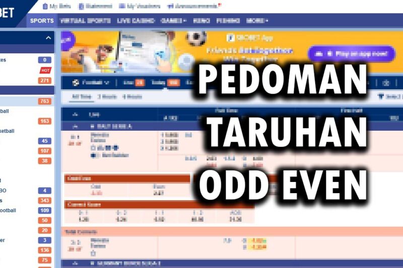 Pedoman Bermain Taruhan Odd Even Di SBOBET